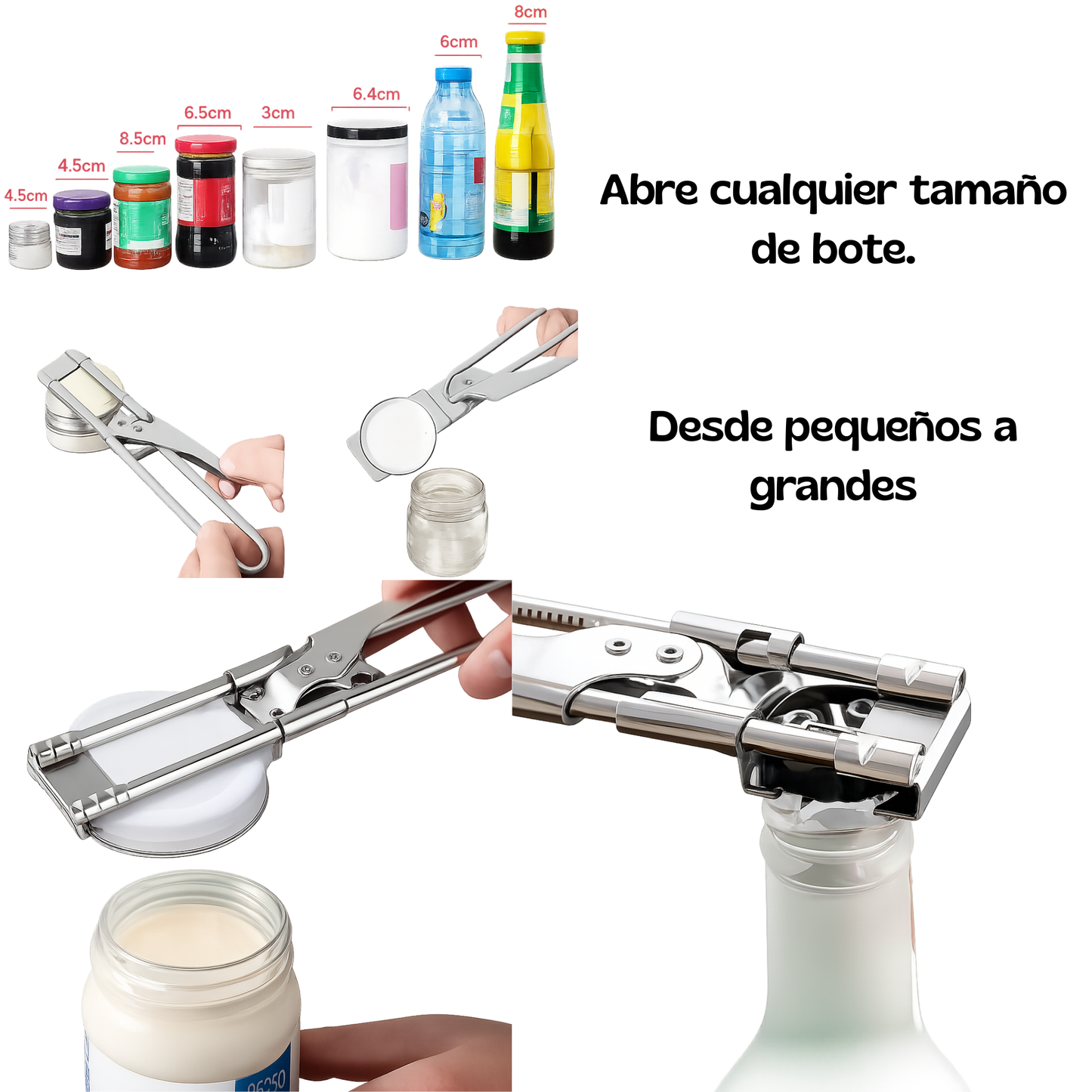 Abridor de botes universal